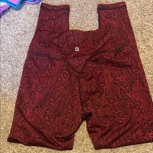 Buff Bunny snakeskin leggings